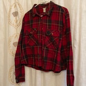 Cropped Flannel
